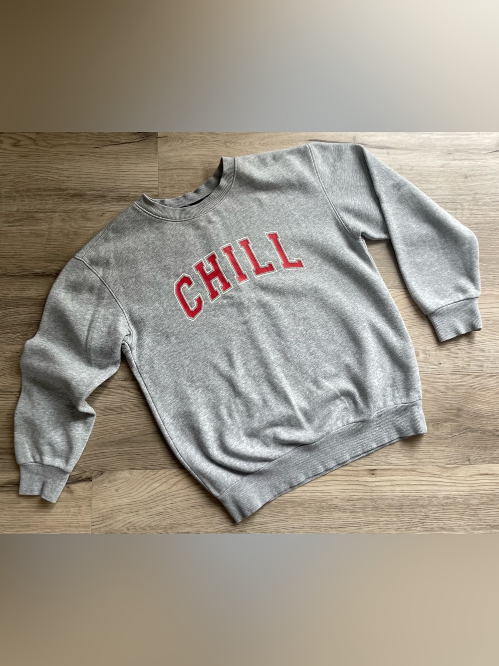 art class | ‘CHILL’ Graphic Crewneck Sweatshirt | M (8-10)